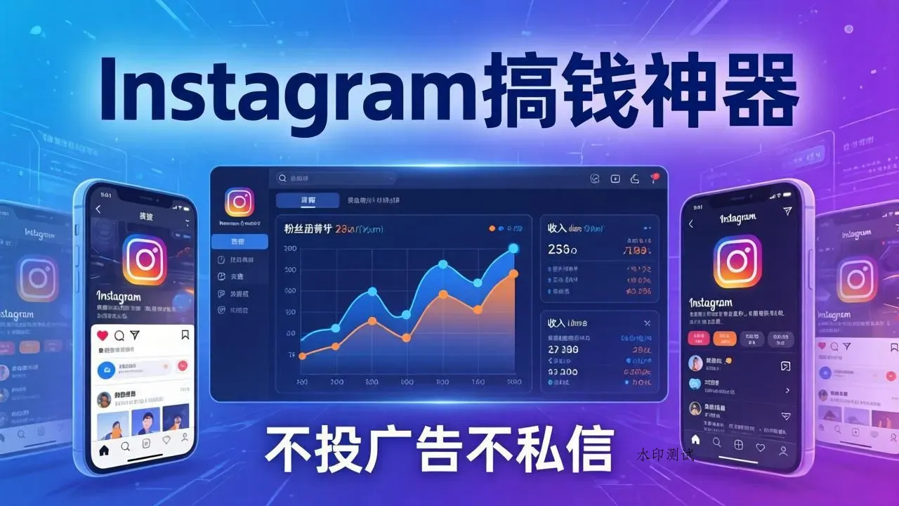 Instagram搞钱神器：月涨6万粉+月入5万刀，不投广告不私信，靠算法+低价产品智研卡密分销 | 创作者分成平台 | 商业全案定制 | 创业| 运营方案 | 积分兑换系统 | 知识付费社群|宝妈副业智研新知品牌官方网站站