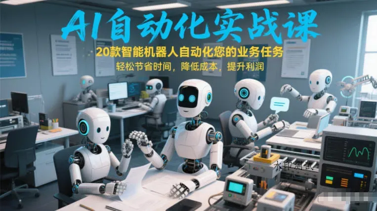 AI自动化实战课：20款智能机器人自动化您的业务任务，轻松节省时间，降低成本，提升利润智研卡密分销 | 创作者分成平台 | 商业全案定制 | 域名交易平台 | 运营方案 | 积分兑换系统 | 知识付费社群智研新知品牌官方网站站