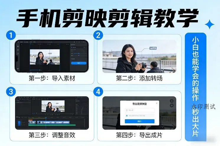 手机剪映剪辑教学，小白也能学会的操作，秒出大片智研卡密分销 | 创作者分成平台 | 商业全案定制 | 创业| 运营方案 | 积分兑换系统 | 知识付费社群|宝妈副业智研新知品牌官方网站站