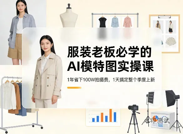 服装老板必学的AI模特图实操课，1年省下100W拍摄费，1天搞定整个季度上新智研卡密分销 | 创作者分成平台 | 商业全案定制 | 创业| 运营方案 | 积分兑换系统 | 知识付费社群|宝妈副业智研新知品牌官方网站站