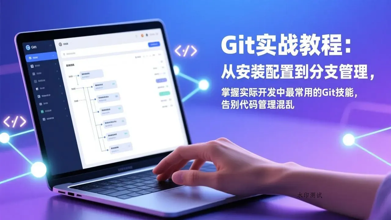 Git实战教程:从安装配置到分支管理,掌握实际开发中最常用的Git技能,告别代码管理混乱智研卡密分销 | 创作者分成平台 | 商业全案定制 | 创业| 运营方案 | 积分兑换系统 | 知识付费社群|宝妈副业智研新知品牌官方网站站