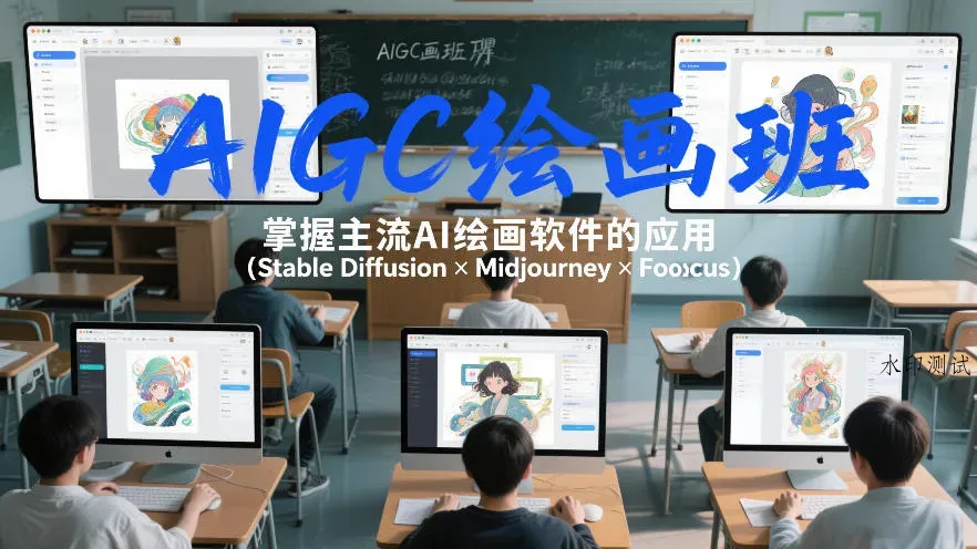 AIGC绘画班，掌握主流Ai绘画软件的应用(Stable Diffusion x Midjourney x Fooocus)智研卡密分销 | 创作者分成平台 | 商业全案定制 | 域名交易平台 | 运营方案 | 积分兑换系统 | 知识付费社群智研新知品牌官方网站站