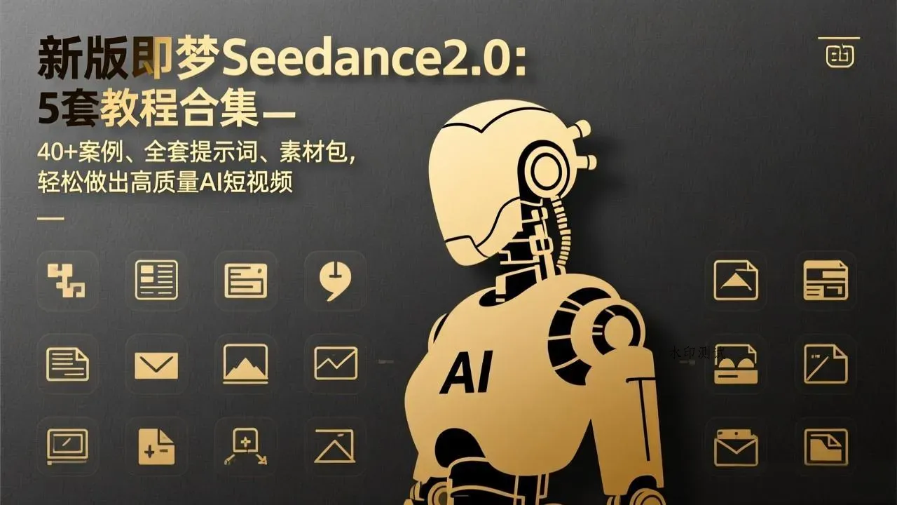 新版即梦Seedance2.0：5套教程合集，40+案例、全套提示词、素材包，轻松做出高质量AI短视频智研卡密分销 | 创作者分成平台 | 商业全案定制 | 创业| 运营方案 | 积分兑换系统 | 知识付费社群|宝妈副业智研新知品牌官方网站站