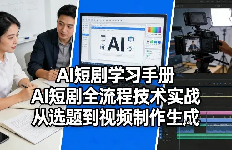 AI短剧学习手册，AI短剧全流程技术实战，从选题到视频制作生成智研卡密分销 | 创作者分成平台 | 商业全案定制 | 创业| 运营方案 | 积分兑换系统 | 知识付费社群|宝妈副业智研新知品牌官方网站站