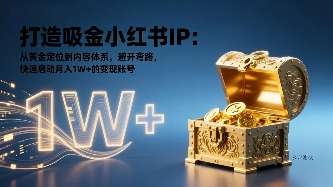 打造吸金小红书IP：从黄金定位到内容体系，避开弯路，快速启动月入1W+的变现账号智研卡密分销 | 创作者分成平台 | 商业全案定制 | 域名交易平台 | 运营方案 | 积分兑换系统 | 知识付费社群智研新知品牌官方网站站