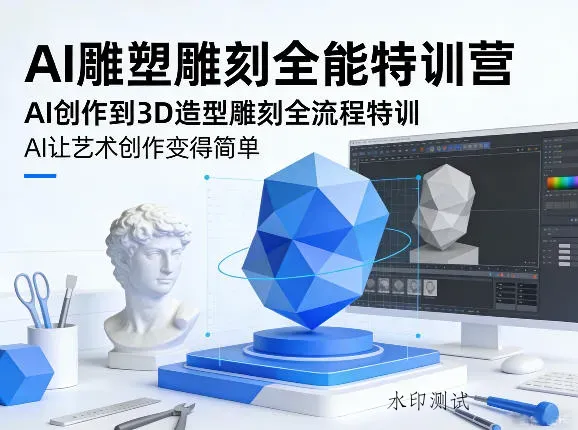 AI雕塑雕刻全能特训营，AI创作到3D造型雕刻全流程特训，AI让艺术创作变得简单智研卡密分销 | 创作者分成平台 | 商业全案定制 | 创业| 运营方案 | 积分兑换系统 | 知识付费社群|宝妈副业智研新知品牌官方网站站