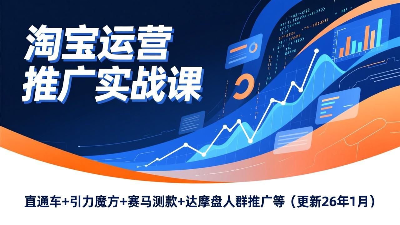 淘宝运营推广实战课，直通车+引力魔方+赛马测款+达摩盘人群推广等(更新26年1月智研卡密分销 | 创作者分成平台 | 商业全案定制 | 域名交易平台 | 运营方案 | 积分兑换系统 | 知识付费社群智研新知品牌官方网站站