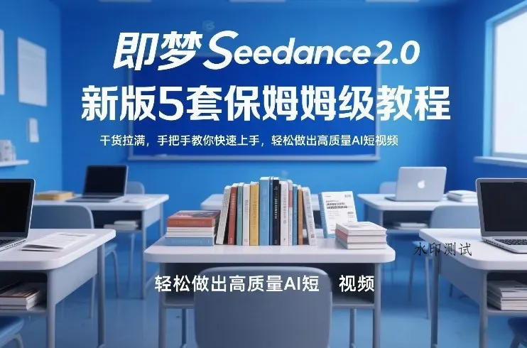 即梦Seedance2.0新版5套保姆级教程，干货拉满，手把手教你快速上手，轻松做出高质量AI短视频智研卡密分销 | 创作者分成平台 | 商业全案定制 | 创业| 运营方案 | 积分兑换系统 | 知识付费社群|宝妈副业智研新知品牌官方网站站