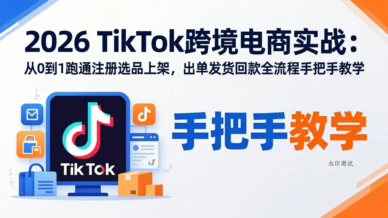 2026TikTok跨境电商实战：从0到1跑通注册选品上架，出单发货回款全流程手把手教学智研卡密分销 | 创作者分成平台 | 商业全案定制 | 创业| 运营方案 | 积分兑换系统 | 知识付费社群|宝妈副业智研新知品牌官方网站站