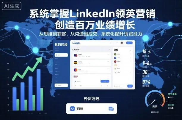 系统掌握LinkedIn领英营销，创造百万业绩增长，从思维到获客，从沟通到成交，系统化提升外贸能力智研卡密分销 | 创作者分成平台 | 商业全案定制 | 域名交易平台 | 运营方案 | 积分兑换系统 | 知识付费社群智研新知品牌官方网站站