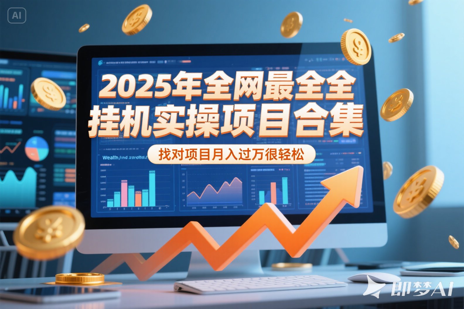 2025年挂机实操项目实操演练，挂机类型，AI直播类型，轻资产创业类型…智研卡密分销 | 创作者分成平台 | 商业全案定制 | 域名交易平台 | 运营方案 | 积分兑换系统 | 知识付费社群智研新知品牌官方网站站