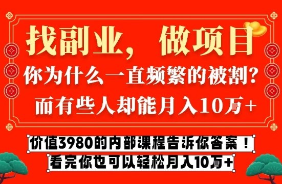 价值3980的网创内部课程，告诉你互联网创业月入10个W的秘密【揭秘】智研卡密分销 | 创作者分成平台 | 商业全案定制 | 域名交易平台 | 运营方案 | 积分兑换系统 | 知识付费社群智研新知品牌官方网站站