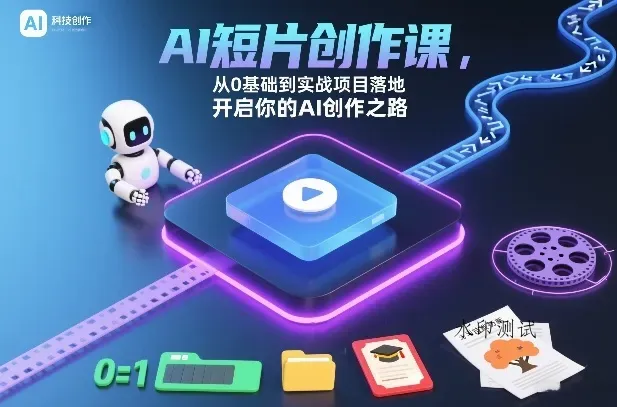 AI短片创作课，从0基础到实战项目落地，开启你的AI创作之路(更新)智研卡密分销 | 创作者分成平台 | 商业全案定制 | 创业| 运营方案 | 积分兑换系统 | 知识付费社群|宝妈副业智研新知品牌官方网站站