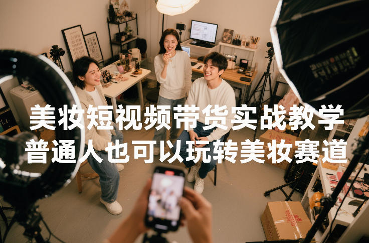 美妆短视频带货实战教学，普通人也可以玩转美妆赛道智研卡密分销 | 创作者分成平台 | 商业全案定制 | 域名交易平台 | 运营方案 | 积分兑换系统 | 知识付费社群智研新知品牌官方网站站