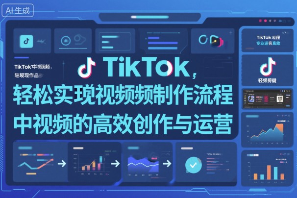 TikTok中视频制做流程，轻松实现Tk中视频的高效创作与运营智研卡密分销 | 创作者分成平台 | 商业全案定制 | 域名交易平台 | 运营方案 | 积分兑换系统 | 知识付费社群智研新知品牌官方网站站