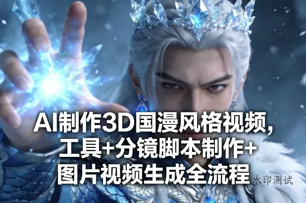 AI制作3D国漫风格视频，工具+分镜脚本制作+图片视频生成全流程智研卡密分销 | 创作者分成平台 | 商业全案定制 | 创业| 运营方案 | 积分兑换系统 | 知识付费社群|宝妈副业智研新知品牌官方网站站