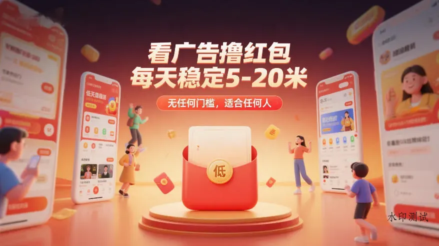 看广告撸红包，每天稳定5-20米，无任何门槛，适合任何人智研卡密分销 | 创作者分成平台 | 商业全案定制 | 域名交易平台 | 运营方案 | 积分兑换系统 | 知识付费社群智研新知品牌官方网站站