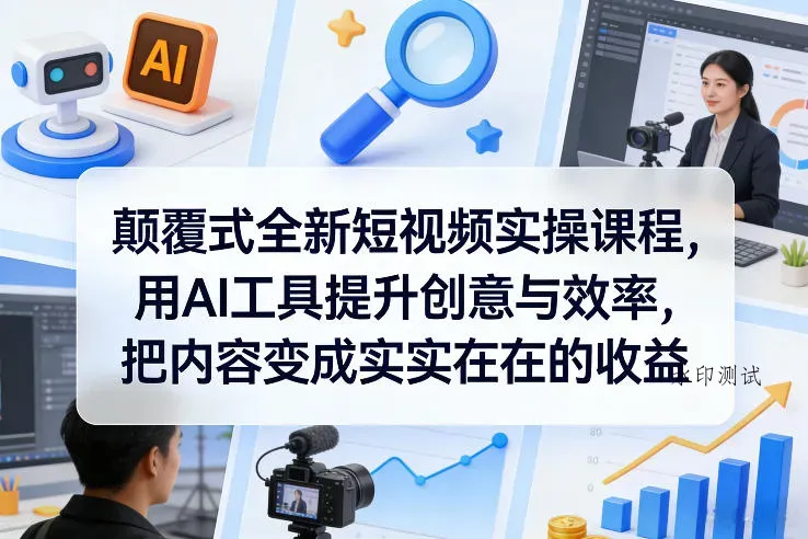 颠覆式全新短视频实操课程，用AI工具提升创意与效率，把内容变成实实在在的收益智研卡密分销 | 创作者分成平台 | 商业全案定制 | 创业| 运营方案 | 积分兑换系统 | 知识付费社群|宝妈副业智研新知品牌官方网站站
