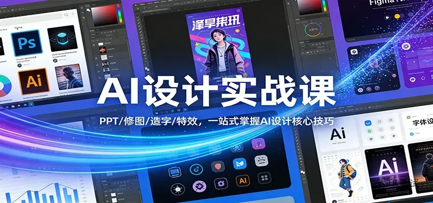 AI设计实战课：PPT/修图/造字/特效，一站式掌握AI设计核心技巧智研卡密分销 | 创作者分成平台 | 商业全案定制 | 创业| 运营方案 | 积分兑换系统 | 知识付费社群|宝妈副业智研新知品牌官方网站站