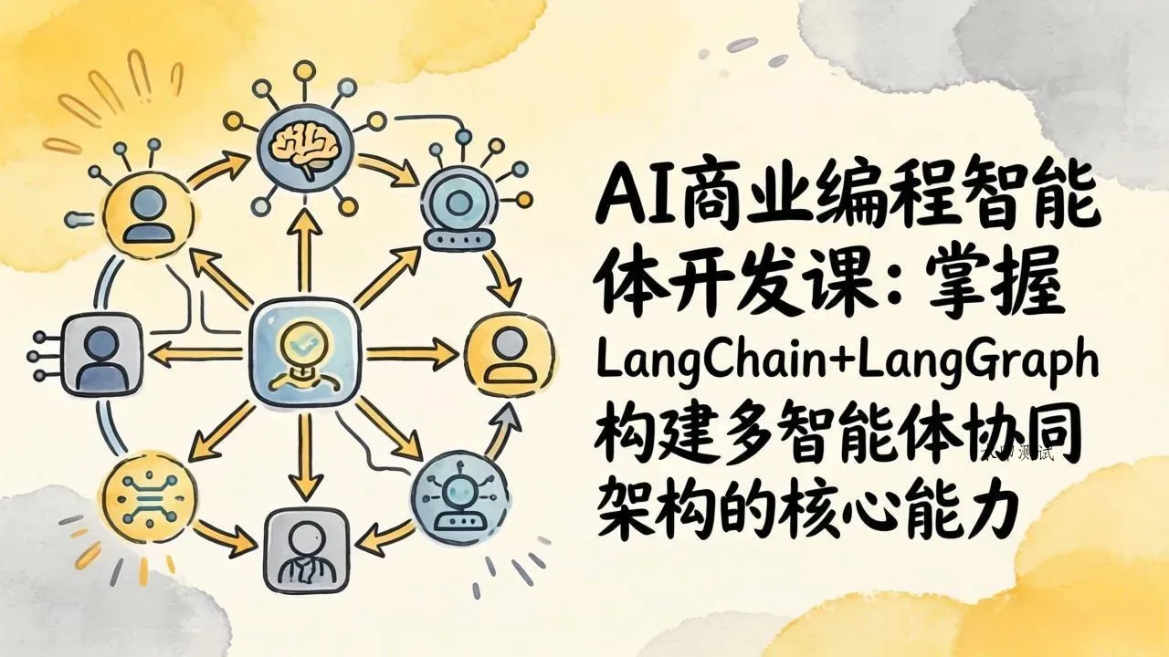 AI商业编程智能体开发课：掌握LangChain+LangGraph构建多智能体协同架构的核心能力智研卡密分销 | 创作者分成平台 | 商业全案定制 | 创业| 运营方案 | 积分兑换系统 | 知识付费社群|宝妈副业智研新知品牌官方网站站