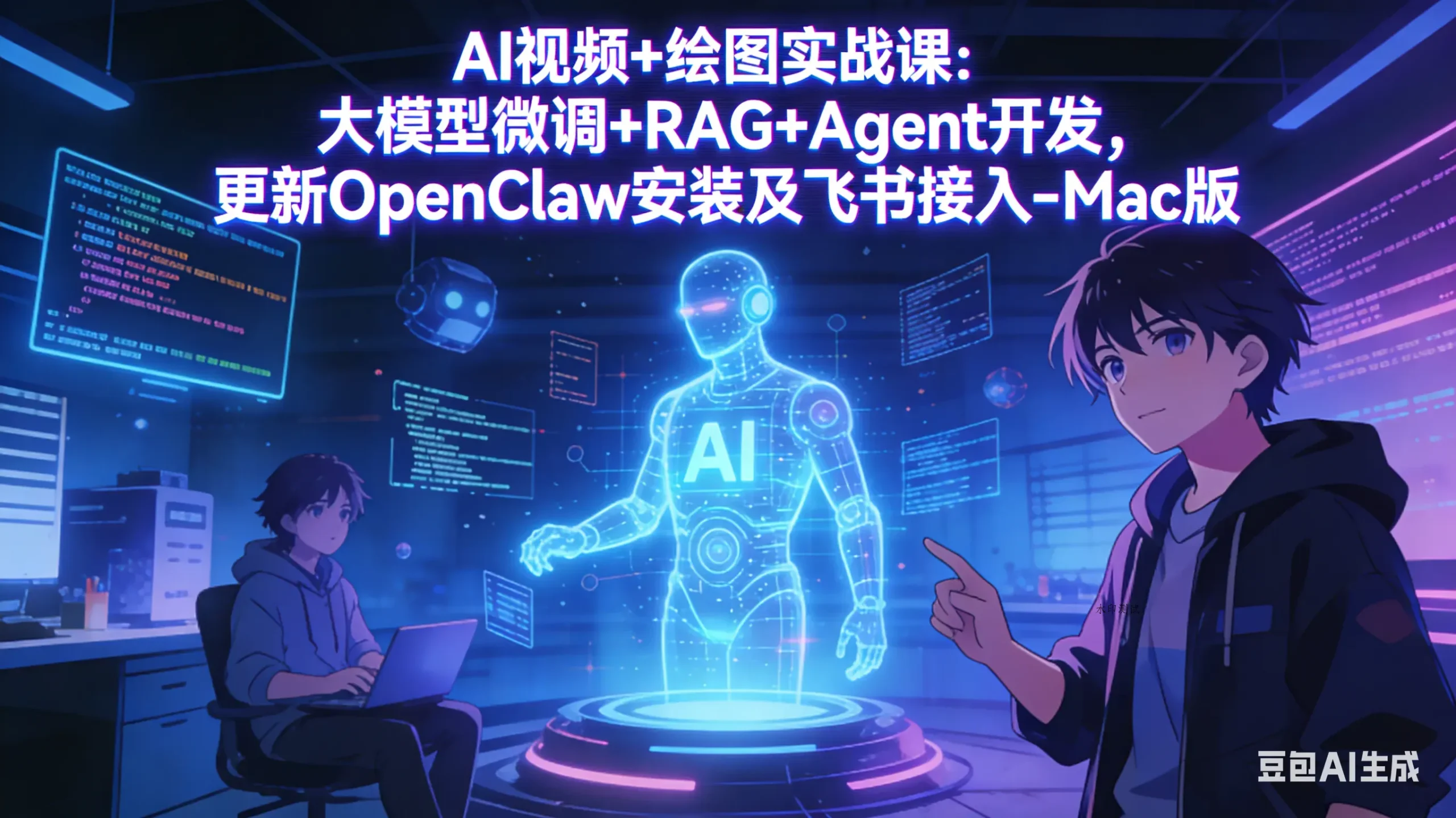 AI视频+绘图实战课：大模型微调+RAG+Agent开发，更新OpenClaw安装及飞书接入-Mac版智研卡密分销 | 创作者分成平台 | 商业全案定制 | 创业| 运营方案 | 积分兑换系统 | 知识付费社群|宝妈副业智研新知品牌官方网站站