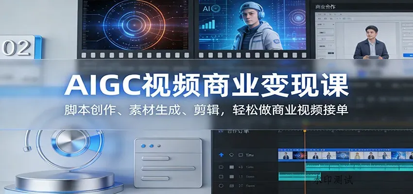 AIGC视频商业变现课:脚本创作、素材生成、剪辑,轻松做商业视频接单智研卡密分销 | 创作者分成平台 | 商业全案定制 | 域名交易平台 | 运营方案 | 积分兑换系统 | 知识付费社群智研新知品牌官方网站站