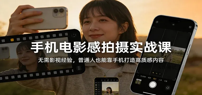 图片[1]智研卡密分销 | 创作者分成平台 | 商业全案定制 | 域名交易平台 | 运营方案 | 积分兑换系统 | 知识付费社群手机电影感拍摄实战课：无需影视经验，普通人也能靠手机打造高质感内容智研卡密分销 | 创作者分成平台 | 商业全案定制 | 域名交易平台 | 运营方案 | 积分兑换系统 | 知识付费社群智研新知品牌官方网站站