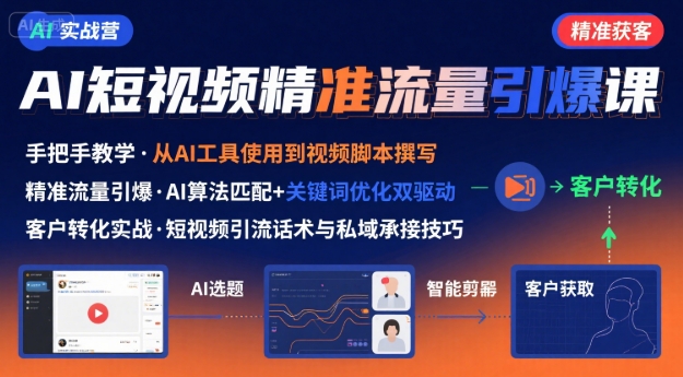 AI+短视频引爆精准客户实战营，手把手教你引爆Ai短视频精准流量智研卡密分销 | 创作者分成平台 | 商业全案定制 | 域名交易平台 | 运营方案 | 积分兑换系统 | 知识付费社群智研新知品牌官方网站站