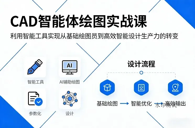 CAD智能体绘图实战课，利用智能工具，实现从基础绘图员到高效智能设计生产力的转变智研卡密分销 | 创作者分成平台 | 商业全案定制 | 创业| 运营方案 | 积分兑换系统 | 知识付费社群|宝妈副业智研新知品牌官方网站站